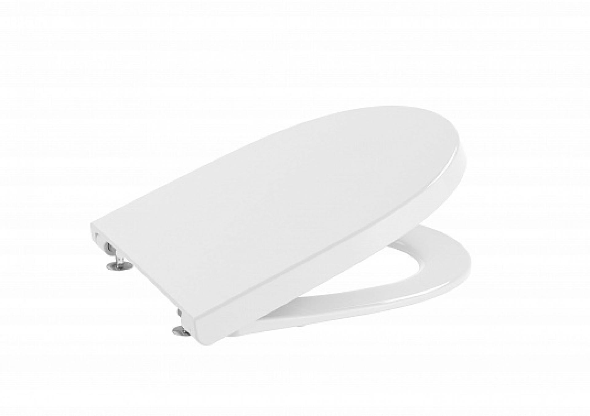 Фото: Комплект напольный унитаз Roca Meridian белый + бачок + крышка-сиденье с микролифтом Roca в каталоге